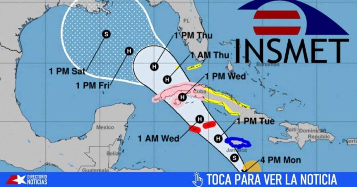 Última Hora: Nota informativa del Centro de Pronósticos del Instituto de Meteorología de Cuba, INSMET