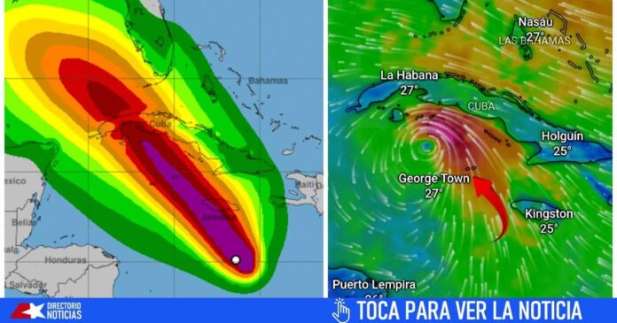 Tormenta Tropical Rafael se intensifica rápidamente y se dirige al occidente de Cuba con lluvias intensas y marejadas