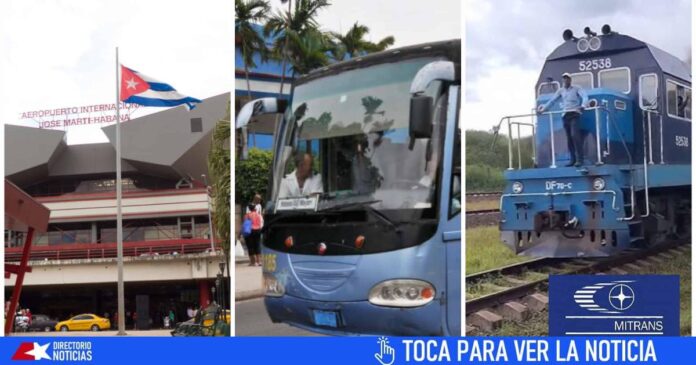 Nota informativa del Ministerio de Transporte: Suspensión de viajes y otras medidas en el transporte aéreo, ferroviario y de ómnibus