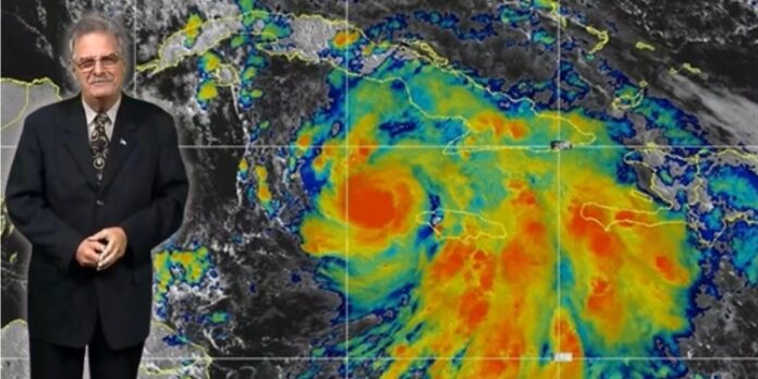 José Rubiera alerta sobre posibles efectos de tormenta tropical Rafael en Cuba