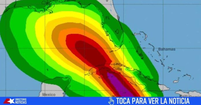 Rafael se convirtió en huracán categoría 1 y se sigue fortaleciendo en su camino a Cuba