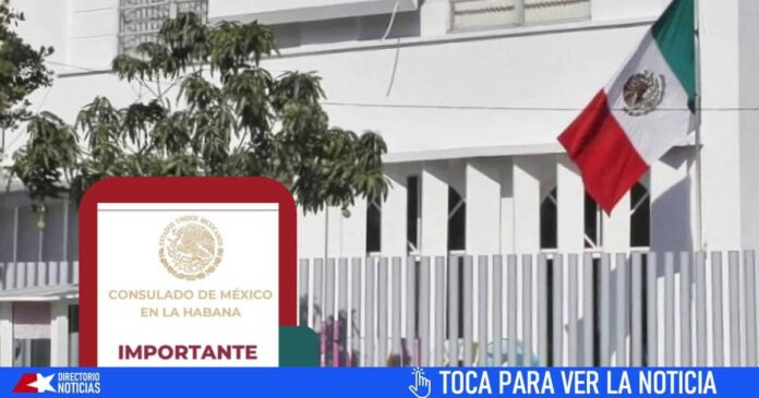 Consulado de México en La Habana suspende servicios ante amenaza de Rafael