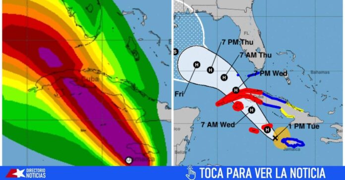 Alerta en La Habana, Artemisa y Mayabeque: El centro de Rafael podría cruzar por estas provincias ya convertido en huracán