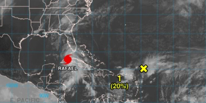 Huracán Rafael toca tierra en Artemisa