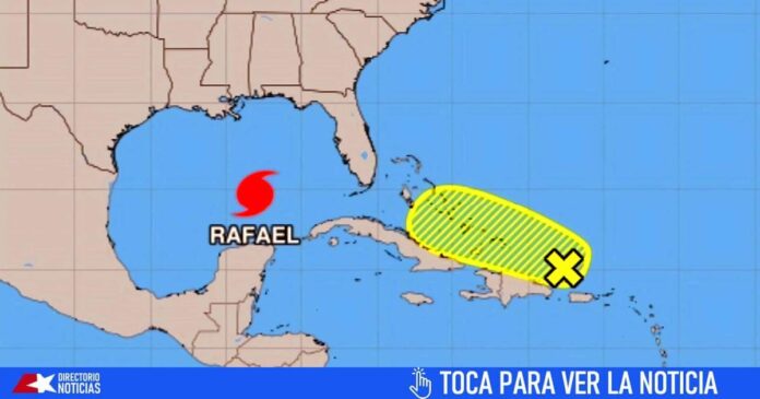 NHC alerta sobre un nuevo sistema con posibilidades de desarrollo ciclónico al este de Cuba