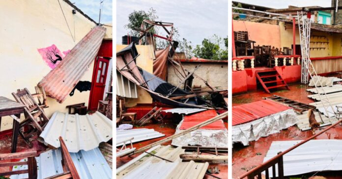 Huracán Rafael deja en ruinas el Centro Cultural “Babilonia”, en Güira de Melena