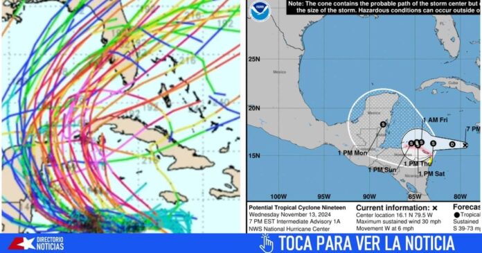 NHC: Enviarán primer avión cazahuracanes para analizar potencial ciclón tropical 19