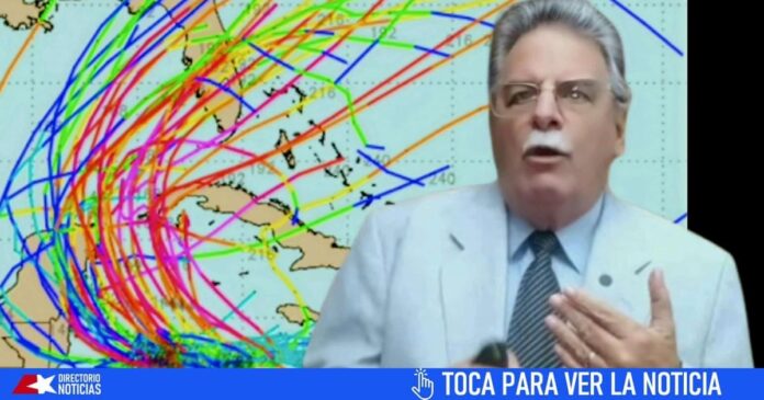 Parte meteorológico del doctor Rubiera: El occidente de Cuba y el sur de la Florida deben estar muy alertas