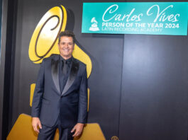 Carlos Vives es coronado como la Persona del Año de los Latin Grammy con fiesta colombiana