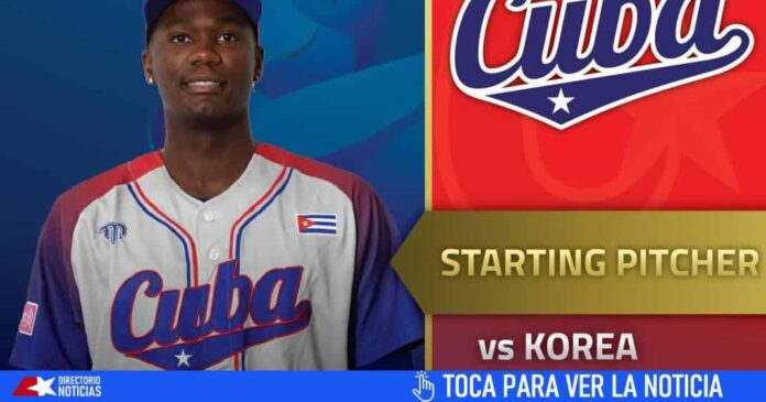 Premier 12: Cuba vs. Corea del Sur en vivo. Moinelo y un cambio en la alineación