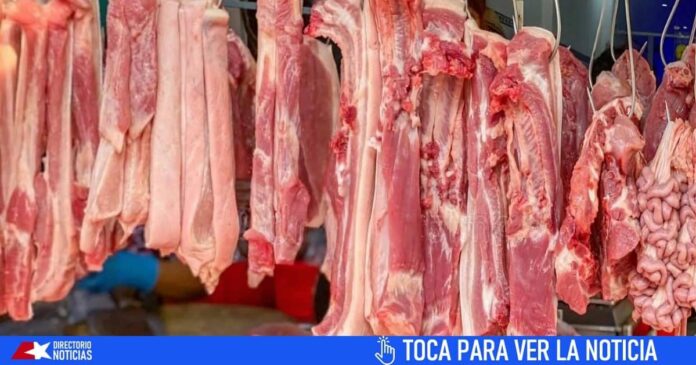 Más de 1000 pesos la libra: Así está el precio de la carne de cerdo en Cuba a las puertas de Fin de Año