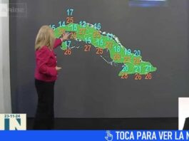 Clima en Cuba: fin de semana fresco con bajas temperaturas