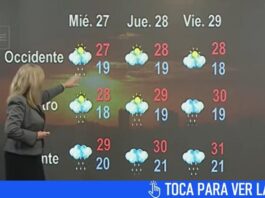 El tiempo en Cuba para los próximos días: temperaturas con pocos cambios