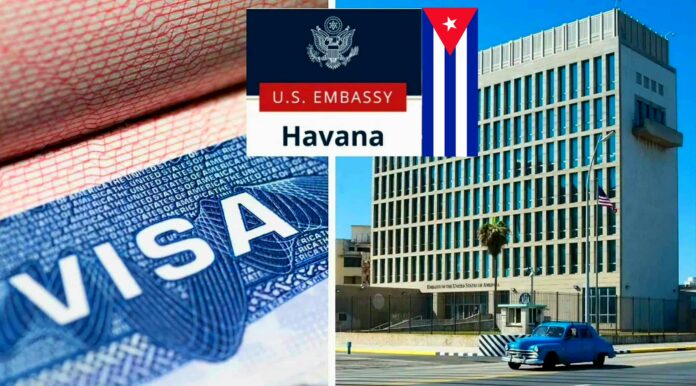 Información de la Embajada de Estados Unidos en La Habana sobre revisión de acuerdos migratorios entre Estados Unidos y Cuba