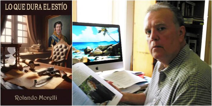 Presentarán en Miami 'Lo que dura el estío', la última novela de Rolando Morelli