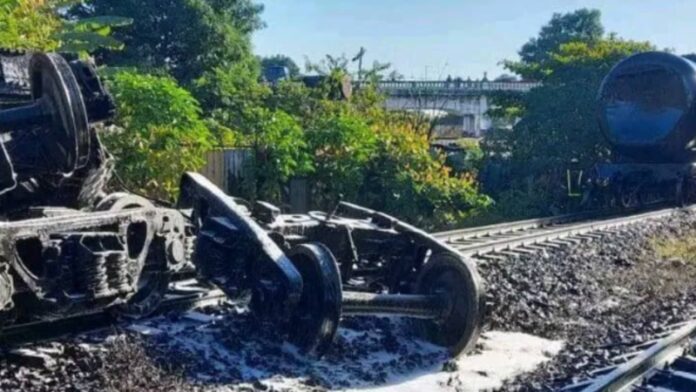 Se abre una investigación por choque de trenes con combustible en Sancti Spíritus