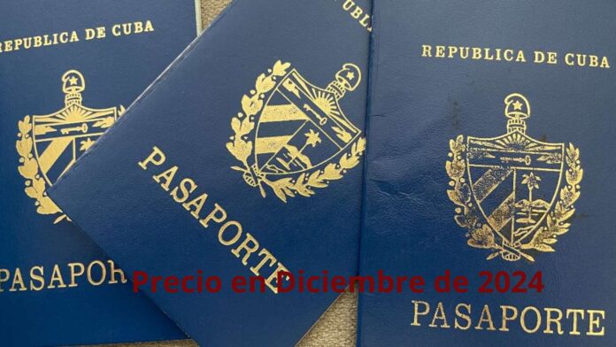 ¿Más cambios? Precio del pasaporte cubano en diciembre de 2024