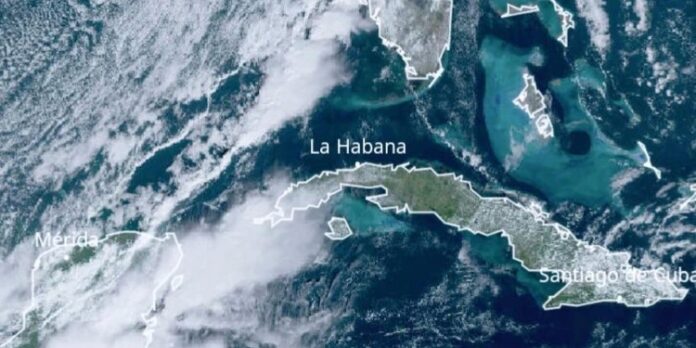 Frente frío se acerca a Cuba con chubascos, lluvias y tormentas eléctricas