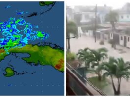 Inundaciones en La Habana por fuertes lluvias: se esperan más precipitaciones