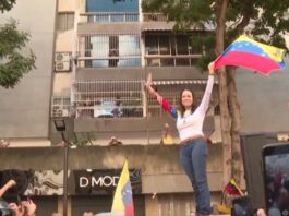 María Corina Machado detenida por fuerzas chavistas tras concentración popular