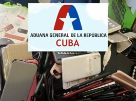 Información de la Aduana de Cuba sobre teléfonos para quejas y denuncias