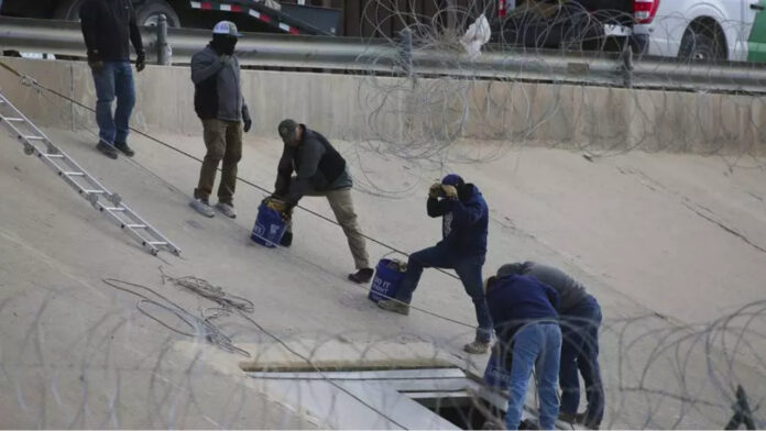 Las autoridades clausuran el túnel clandestino debajo del Río Bravo, frontera entre México y EE UU