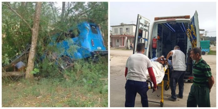 Más de media docena de heridos tras accidente de tránsito en Cabaiguán