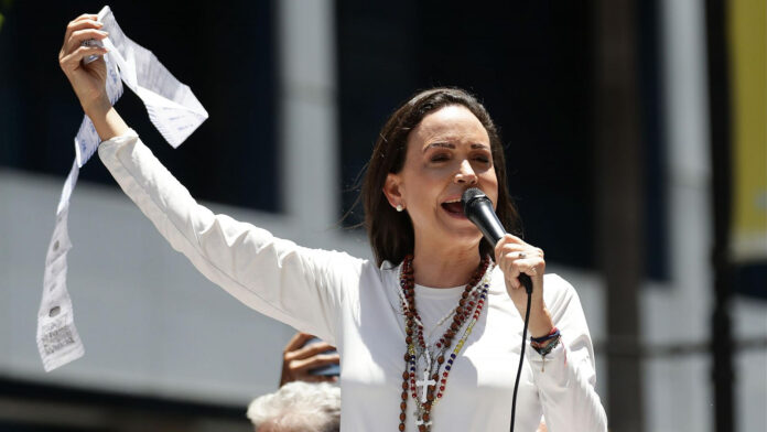 María Corina Machado afirma que los días del chavismo en el poder “están contados y no son muchos”