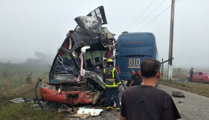 Al menos seis fallecidos es el saldo de grave accidente en Ciego de Ávila