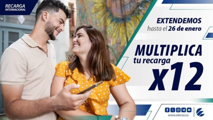 Última oportunidad para aprovechar la promoción de recarga de ETECSA con saldo multiplicado