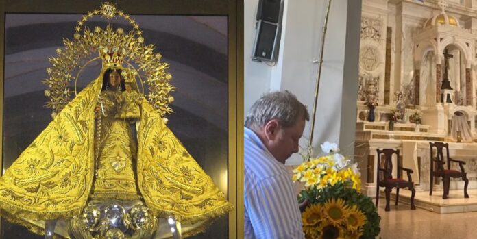 Jefe de la misión de EE.UU. en Cuba visita el templo de la Caridad del Cobre