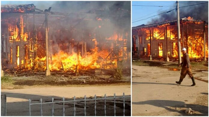 Última Hora: Varias viviendas arrasadas por incendio de gran magnitud en Placetas