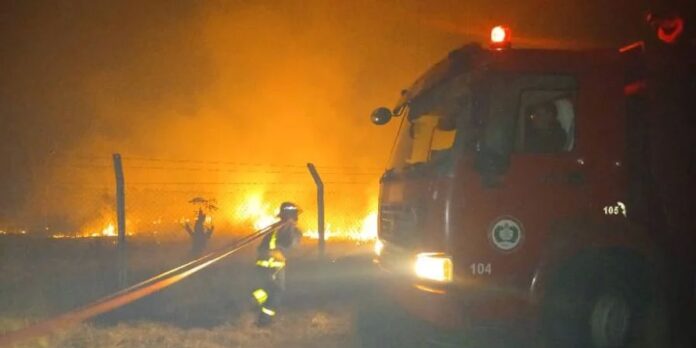 Incendio en La Sierpe arrasa con 250 hectáreas de potrero