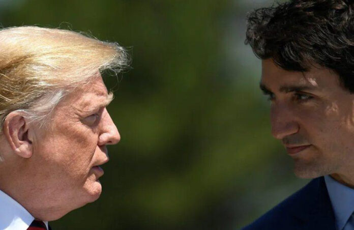 Trudeau y Trump tienen una “acalorada” llamada de 50 minutos sobre la guerra comercial